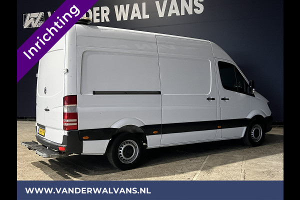 Mercedes-Benz Sprinter 316 CDI 164pk L2H2 inrichting Euro6 Airco | 2800kg trekhaak | Cruisecontrol, Parkeersensoren