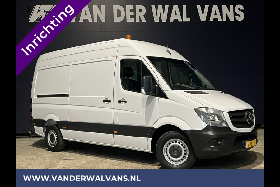 Mercedes-Benz Sprinter 316 CDI 164pk **BPM VRIJ voor de Ondernemer** L2H2 inrichting Euro6 Airco | 2800kg trekhaak | Cruisecontrol, Parkeersensoren