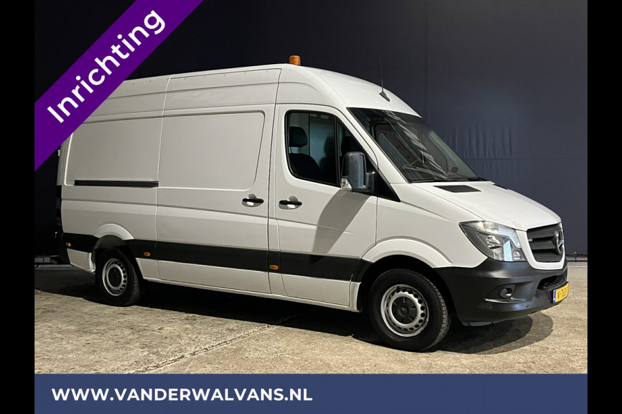 Mercedes-Benz Sprinter 316 CDI 164pk **BPM VRIJ voor de Ondernemer** L2H2 inrichting Euro6 Airco | 2800kg trekhaak | Cruisecontrol, Parkeersensoren