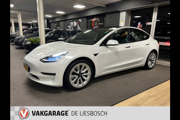 Tesla Model 3 Long Range AWD 75 kWh facelift 2021/ 360 camera / stoel verwarming / trekhaak 1000kg trek/ panorama-dak /autopilot