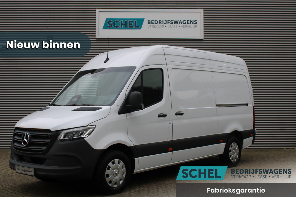 Mercedes-Benz Sprinter 317CDI L2H2 Pro - 2x Schuifdeur - LED - Mbux 10 - 3.5t Trekhaak - Betimmering - Camera - Carplay - Bind spot - Cruise - Smartpho