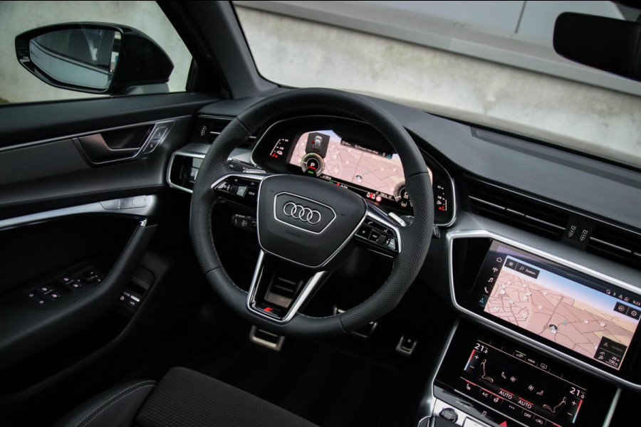 Audi A6 Avant 55 TFSI e Quattro Competition S line Edition 367pk Automaat! Panoramadak|Virtual Cockpit|Leder elektrisch|LED Matrix