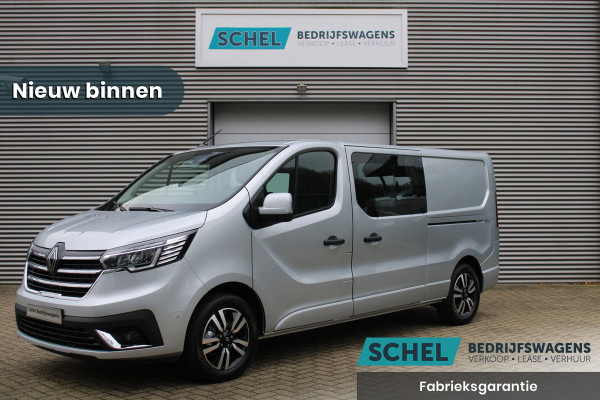 Renault Trafic 2.0 Blue dCi 170pk T29 L2H1 Extra DC - 2x Schuifdeur - Carplay - LED - Blind Spot - Navigatie - Camera - Trekhaak - Stoelverwarm