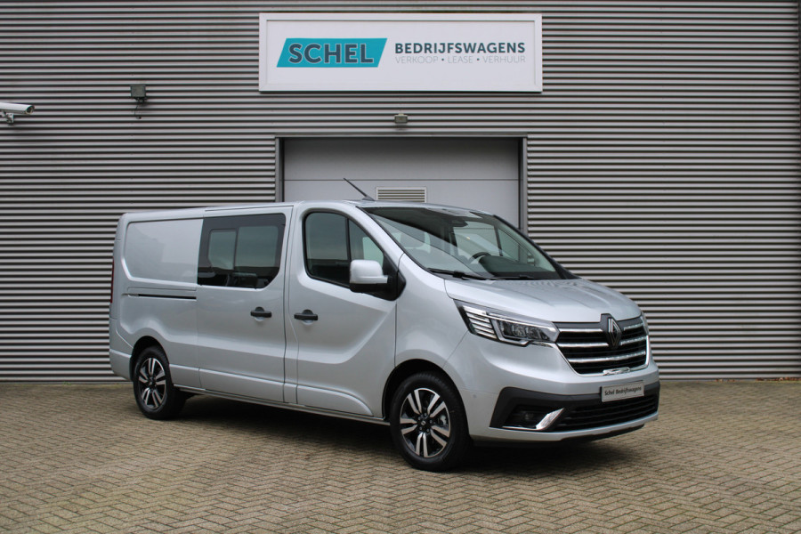 Renault Trafic 2.0 Blue dCi 170pk T29 L2H1 Extra DC - 2x Schuifdeur - Carplay - LED - Blind Spot - Navigatie - Camera - Trekhaak - Stoelverwarm