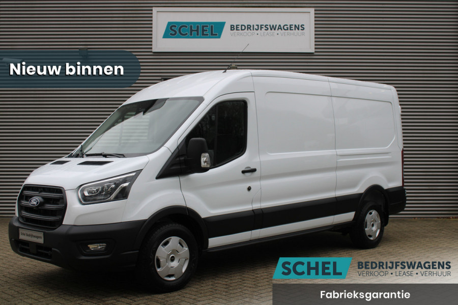 Ford Transit 350 2.0 TDCI L3H2 Trend 130pk Trend - Facelift - Xenon - Carplay - Android - Camera - Airbag Passagier - Rijklaar