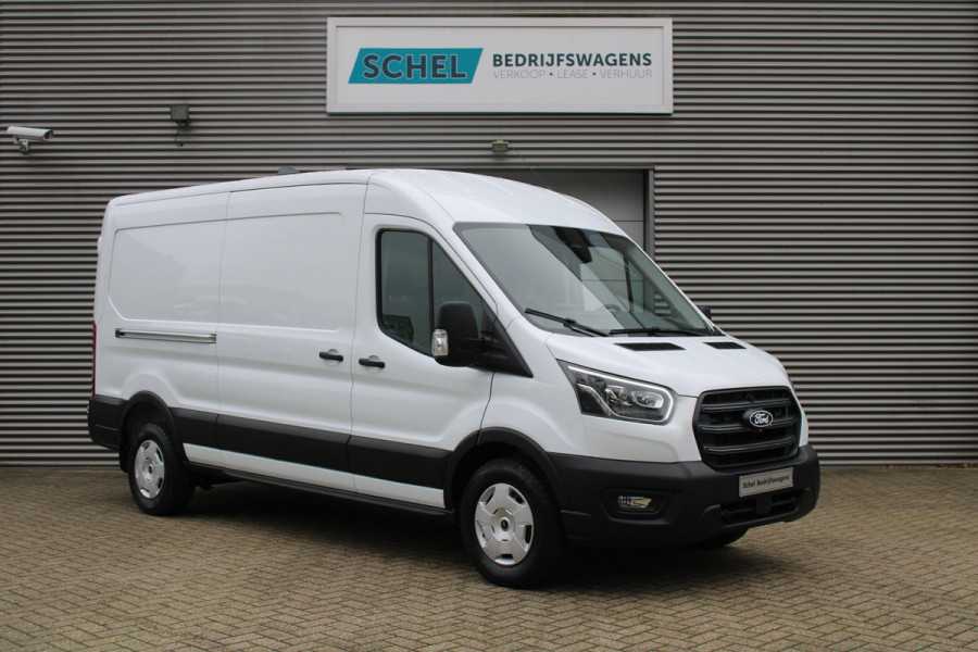 Ford Transit 350 2.0 TDCI L3H2 Trend 130pk Trend - Facelift - Xenon - Carplay - Android - Camera - Airbag Passagier - Rijklaar