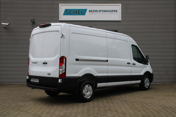 Ford Transit 350 2.0 TDCI L3H2 Trend 130pk Trend - Facelift - Xenon - Carplay - Android - Camera - Airbag Passagier - Rijklaar