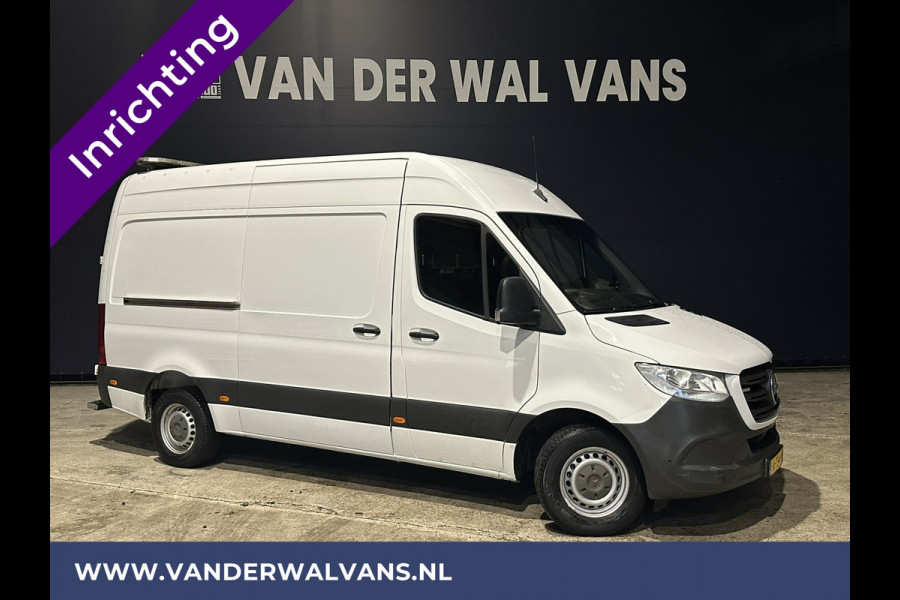 Mercedes-Benz Sprinter 316 CDI 164pk 3500kg Trekhaak **BPM VRIJ voor de Ondernemer** L2H2 inrichting Euro6 Airco | Camera | Apple Carplay Android Auto, Cruisecontrol, Parkeersensoren