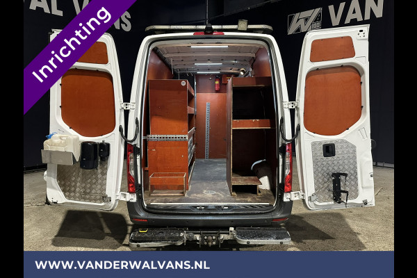 Mercedes-Benz Sprinter 316 CDI 164pk 3500kg Trekhaak **BPM VRIJ voor de Ondernemer** L2H2 inrichting Euro6 Airco | Camera | Apple Carplay Android Auto, Cruisecontrol, Parkeersensoren