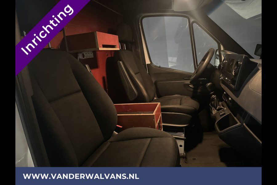 Mercedes-Benz Sprinter 316 CDI 164pk 3500kg Trekhaak **BPM VRIJ voor de Ondernemer** L2H2 inrichting Euro6 Airco | Camera | Apple Carplay Android Auto, Cruisecontrol, Parkeersensoren