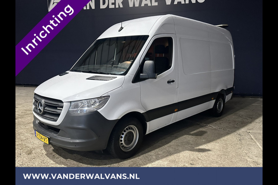 Mercedes-Benz Sprinter 316 CDI 164pk 3500kg Trekhaak **BPM VRIJ voor de Ondernemer** L2H2 inrichting Euro6 Airco | Camera | Apple Carplay Android Auto, Cruisecontrol, Parkeersensoren