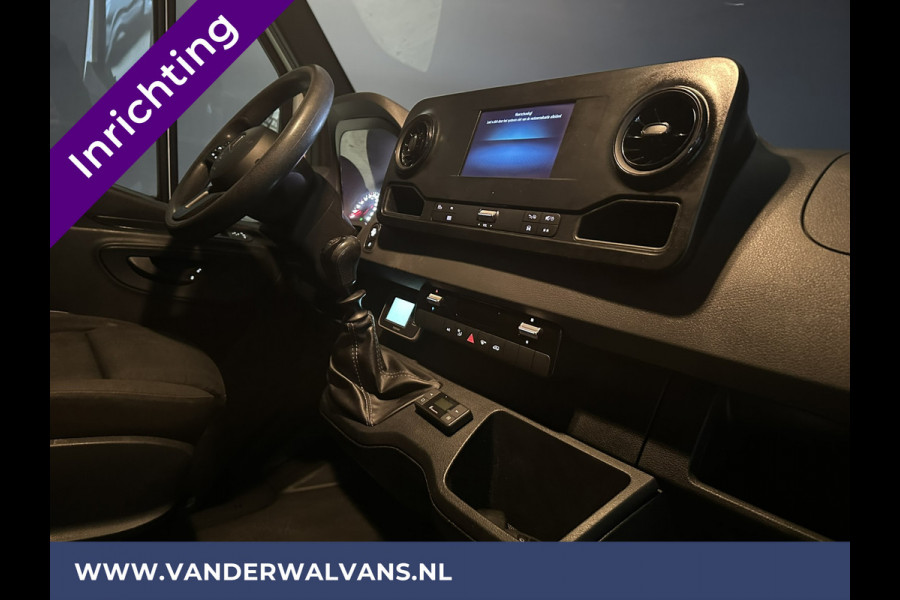 Mercedes-Benz Sprinter 316 CDI 164pk 3500kg Trekhaak **BPM VRIJ voor de Ondernemer** L2H2 inrichting Euro6 Airco | Camera | Apple Carplay Android Auto, Cruisecontrol, Parkeersensoren