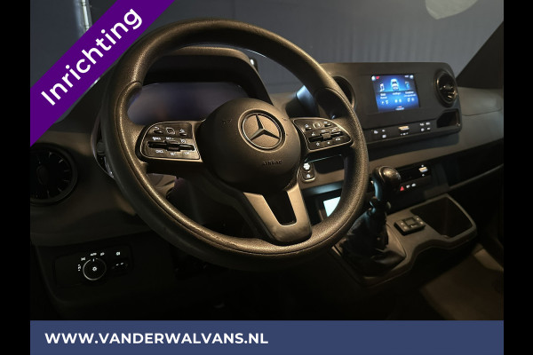 Mercedes-Benz Sprinter 316 CDI 164pk 3500kg Trekhaak **BPM VRIJ voor de Ondernemer** L2H2 inrichting Euro6 Airco | Camera | Apple Carplay Android Auto, Cruisecontrol, Parkeersensoren