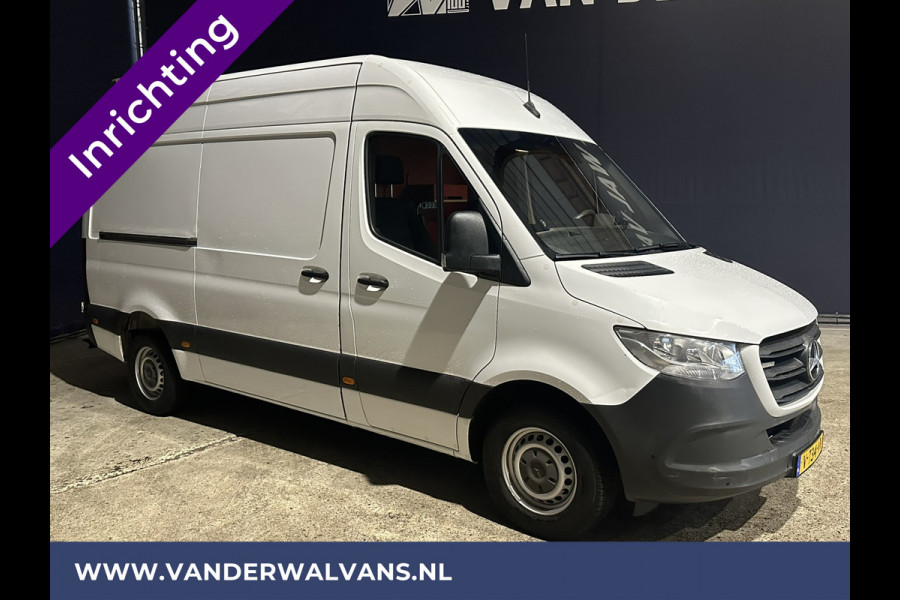 Mercedes-Benz Sprinter 316 CDI 164pk 3500kg Trekhaak **BPM VRIJ voor de Ondernemer** L2H2 inrichting Euro6 Airco | Camera | Apple Carplay Android Auto, Cruisecontrol, Parkeersensoren