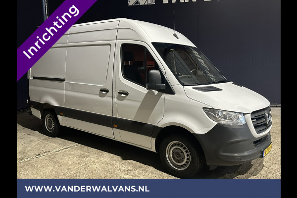 Mercedes-Benz Sprinter 316 CDI 164pk 3500kg Trekhaak **BPM VRIJ voor de Ondernemer** L2H2 inrichting Euro6 Airco | Camera | Apple Carplay Android Auto, Cruisecontrol, Parkeersensoren