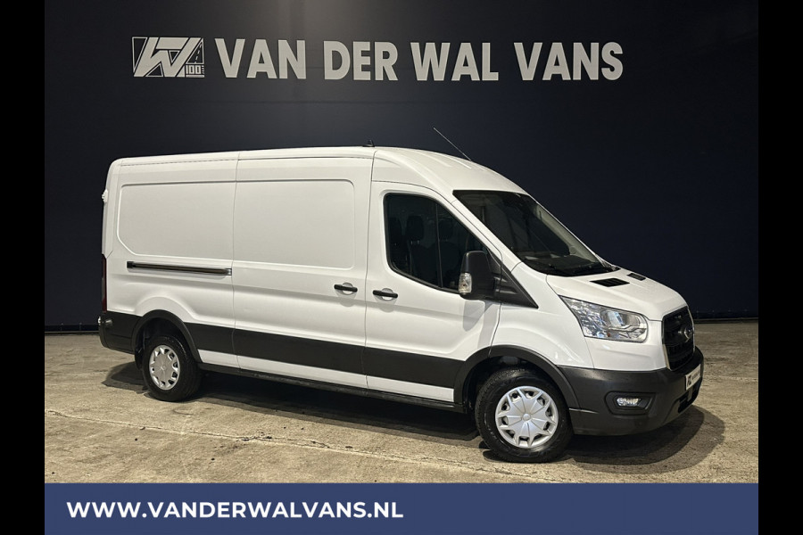 Ford Transit 2.0 TDCI 131pk L3H2 Euro6 Airco | Camera | Navigatie | Apple Carplay Android Auto, Cruisecontrol, Parkeersensoren, Stoelverwarming, Verwarmde voorruit, Bijrijdersbank