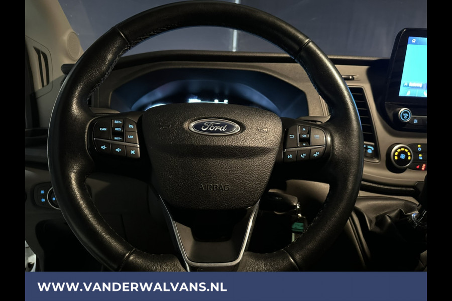 Ford Transit 2.0 TDCI 131pk L3H2 Euro6 Airco | Camera | Navigatie | Apple Carplay Android Auto, Cruisecontrol, Parkeersensoren, Stoelverwarming, Verwarmde voorruit, Bijrijdersbank