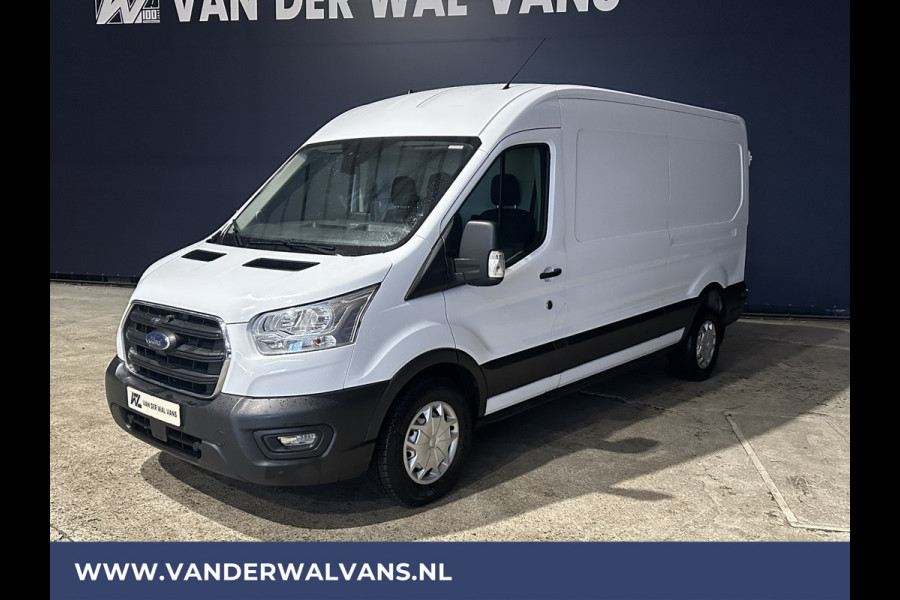 Ford Transit 2.0 TDCI 131pk L3H2 Euro6 Airco | Camera | Navigatie | Apple Carplay Android Auto, Cruisecontrol, Parkeersensoren, Stoelverwarming, Verwarmde voorruit, Bijrijdersbank