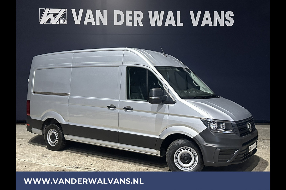 Volkswagen Crafter 2.0 TDI 141pk L3H3 L2H2 Euro6 Airco | Navigatie | Apple Carplay | Cruisecontrol Android Auto, Bijrijdersbank, 3000kg trekvermogen