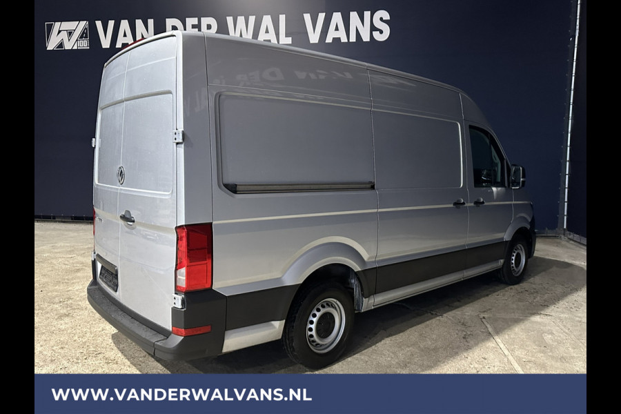 Volkswagen Crafter 2.0 TDI 141pk **BPM VRIJ voor de Ondernemer** L3H3 L2H2 Euro6 Airco | Navigatie | Apple Carplay | Cruisecontrol Android Auto, Bijrijdersbank, 3000kg trekvermogen