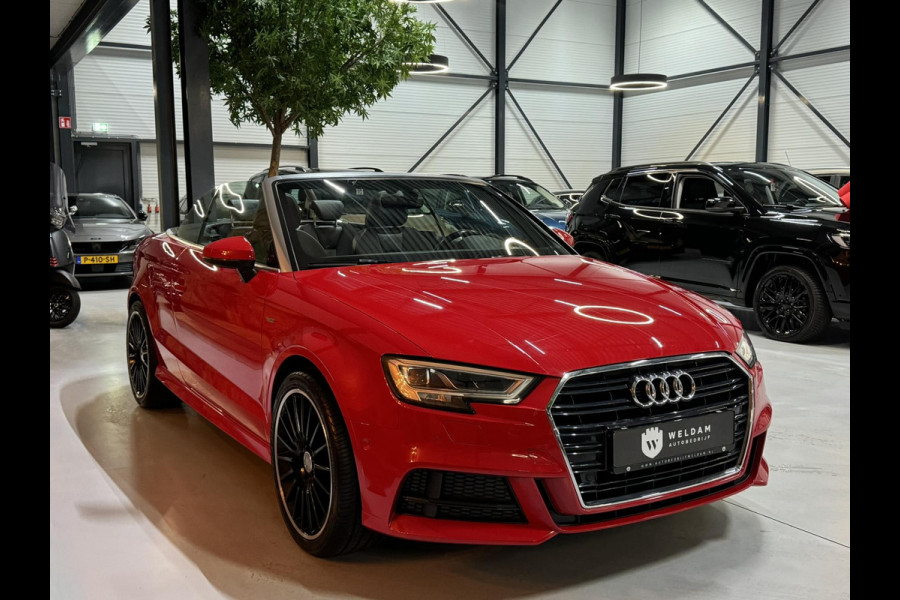 Audi A3 Cabriolet 1.4 TFSI S-Line Garantie Xenon Led Navigatie Velgen Stoelverwarming Rijklaar