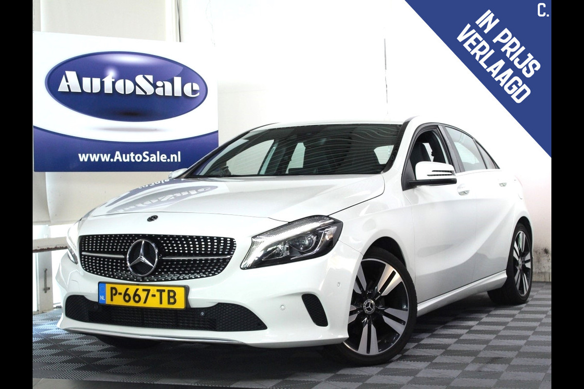 Mercedes-Benz A-Klasse 180 Sport AUT NAVI BT LEDER STOELVW PDC CRUISE LED '17