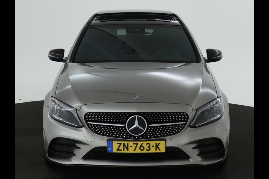 Mercedes-Benz C-Klasse Estate 160 Business Solution Plus Upgrade Edition | Panoramadak | Night pakket | Multibeam LED | Navigatie | 5 spaaks AMG velgen | Parking support | camera achter | Inclusief 24 maanden MB Certified garantie voor Europa.