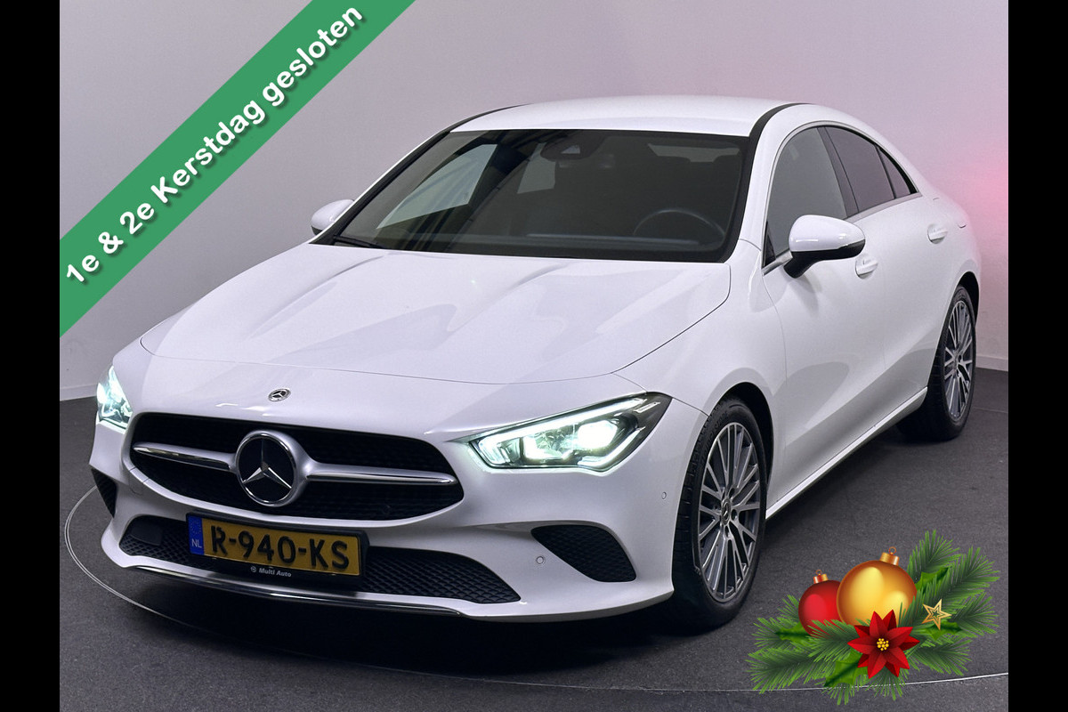 Mercedes-Benz CLA-Klasse 180 Business Solution Wide Screen | Camera | Led | Navigatie | Stoelverwarming | 18'' L.M. |