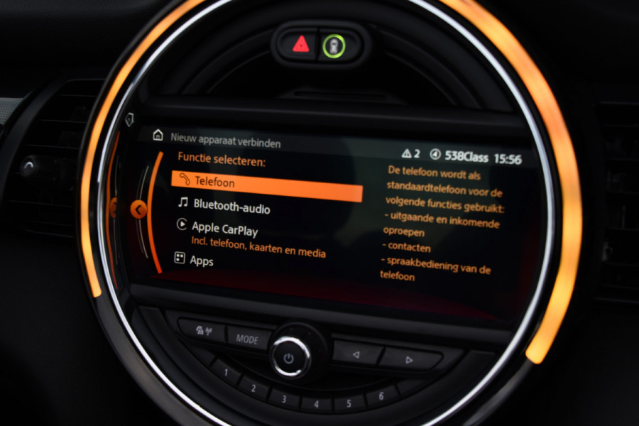 MINI Cabrio 2.0 John Cooper Works ADAPTIVE CRUISE | STOELVERWARMING | HARMON & KARDON | VOORUITVERWARMING | HEAD UP | ACHTERUITCAMERA