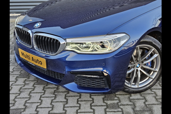 BMW 5 Serie 530e M Sport Plug In Hybrid Dealer O.H PHEV | Lederen Sportstoelen | Head Up | Harman Kardon | Camera | Sfeerverlichting | Apple Carplay | DAB | El. Achterklep |