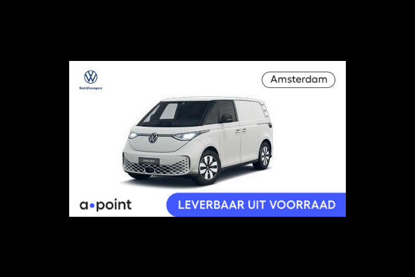 Volkswagen ID. Buzz Cargo Elektromotor 286 pk Schuifdeur links en rechts! Voorraad!! RIJKLAARPRIUJS!!