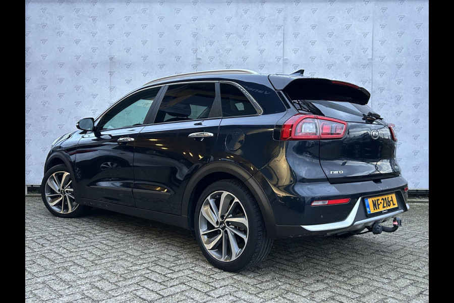 Kia Niro 1.6 GDi Hybrid ExecutiveLine Automaat | Leder | Camera | Navi | BSD | Clima | Apple CarPlay/Android Auto | 18” Velgen | Stuur-/Stoelverwarming | JBL | Trekhaak | PDC | Cruise | LED |