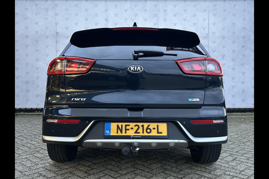 Kia Niro 1.6 GDi Hybrid ExecutiveLine Automaat | Leder | Camera | Navi | BSD | Clima | Apple CarPlay/Android Auto | 18” Velgen | Stuur-/Stoelverwarming | JBL | Trekhaak | PDC | Cruise | LED |