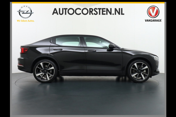 Polestar 2 AUT. 408pk Long Range Dual Motor 78kWh Electr.Stoelen+Verwarmd+ Stuurverwarmd Adaptive-Cruise Carplay Android 360-Camera 19"LM L Phone-Connect Elektr.Verst.Stoel+Verwarmd(+Stuur+achterbank) 1500kg-trekvermogen 660Nm! OnePedal drive Winterpakket Licht+Zichtpakket 60.000 nieuw!! EBD RemAssist Virtual-Cockpit digiDash Uitparkeer waarschuwing Botswaarsc.syst. Autonoom-Rem Noodrem ESP TCS Hill-Assist Lane Assist Pre-Crash-Syst. Emergency-Call Keyless Ecc tot 150kw snell