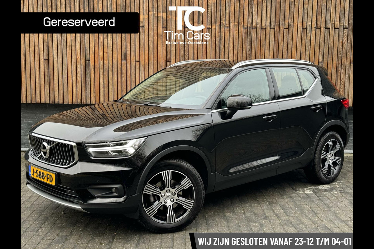 Volvo XC40 1.5 T3 Inscription Automaat | Zwart leer | LED | Achteruitrijcamera | Stoel en stuurverwarming | Adaptive cruise control en Pilo