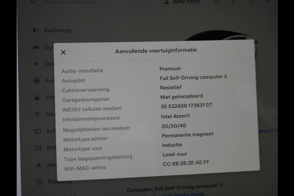 Tesla Model 3 Long Range 75 kWh 463PK FSD-vb.19" Premium-Audio 4wd AutoPilot Pano.dak Camera Leer Adaptive-Cruise+Stop&Go  PDC-A+Voor Wifi Ecc Veel grip door AWD vierwielaandrijving.  Origineel Nederlandse auto ! 1e eigenaar 61k nieuw