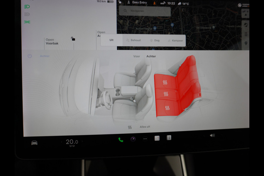 Tesla Model 3 Long Range 75 kWh 463PK FSD-vb.19" Premium-Audio 4wd AutoPilot Pano.dak Camera Leer Adaptive-Cruise+Stop&Go  PDC-A+Voor Wifi Ecc Veel grip door AWD vierwielaandrijving.  Origineel Nederlandse auto ! 1e eigenaar 61k nieuw