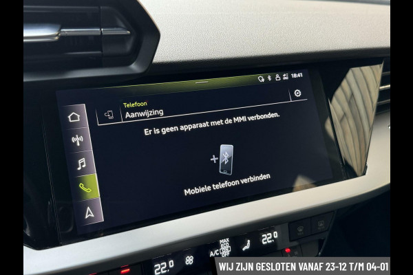 Audi A3 Limousine 35 TFSI Pro Line Automaat | Apple CarPlay | Climate Control | Cruise Control | Lane Assist | LED | DAB | Parkeersensor