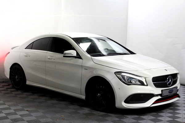 Mercedes-Benz CLA-Klasse 250 AMG Sport 218pk CARPLAY LEDER RODE-GRODELS '17