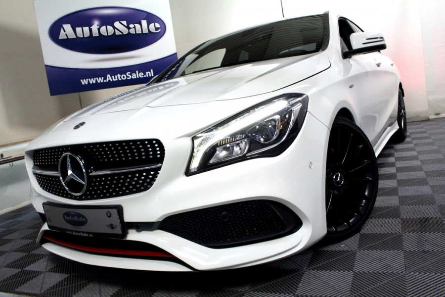 Mercedes-Benz CLA-Klasse 250 AMG Sport 218pk CARPLAY LEDER RODE-GRODELS '17