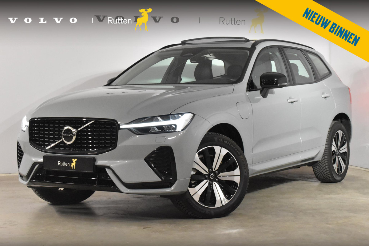 Volvo XC60 T6 350PK Long Range AWD Plus Dark / Panoramadak / Lighting Pack / Lederen bekleding / Google Maps