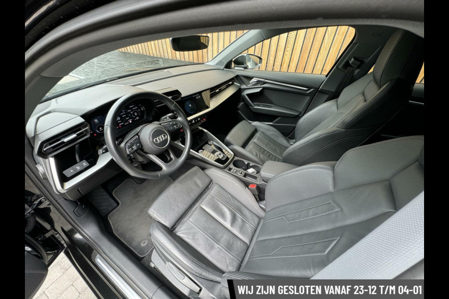 Audi A3 Sportback 35 TFSI S-tronic | Leer | Navi | Apple CarPlay | Getint glas | Digitaal dashboard | Parkeersensoren achter | Climate c