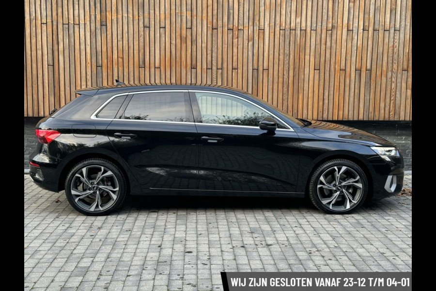 Audi A3 Sportback 35 TFSI S-tronic | Leer | Navi | Apple CarPlay | Getint glas | Digitaal dashboard | Parkeersensoren achter | Climate c