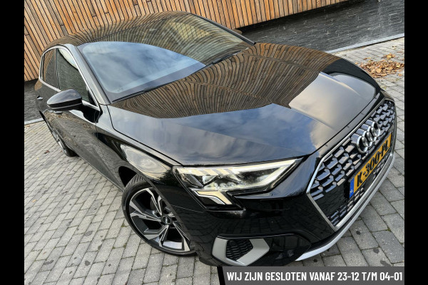 Audi A3 Sportback 35 TFSI S-tronic | Leer | Navi | Apple CarPlay | Getint glas | Digitaal dashboard | Parkeersensoren achter | Climate c