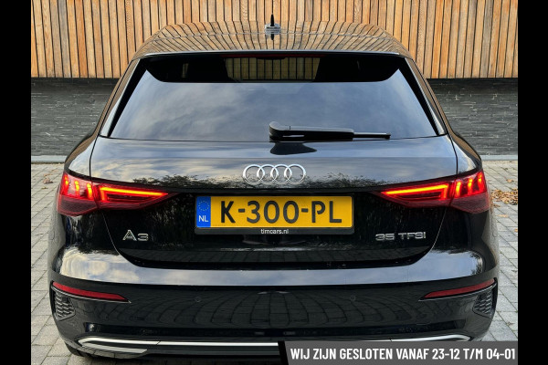 Audi A3 Sportback 35 TFSI S-tronic | Leer | Navi | Apple CarPlay | Getint glas | Digitaal dashboard | Parkeersensoren achter | Climate c