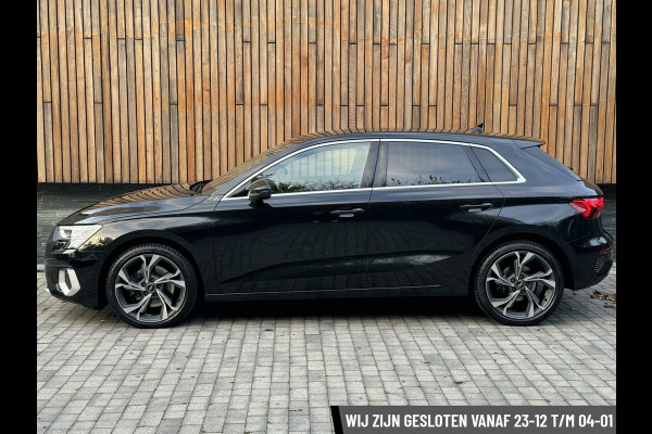 Audi A3 Sportback 35 TFSI S-tronic | Leer | Navi | Apple CarPlay | Getint glas | Digitaal dashboard | Parkeersensoren achter | Climate c