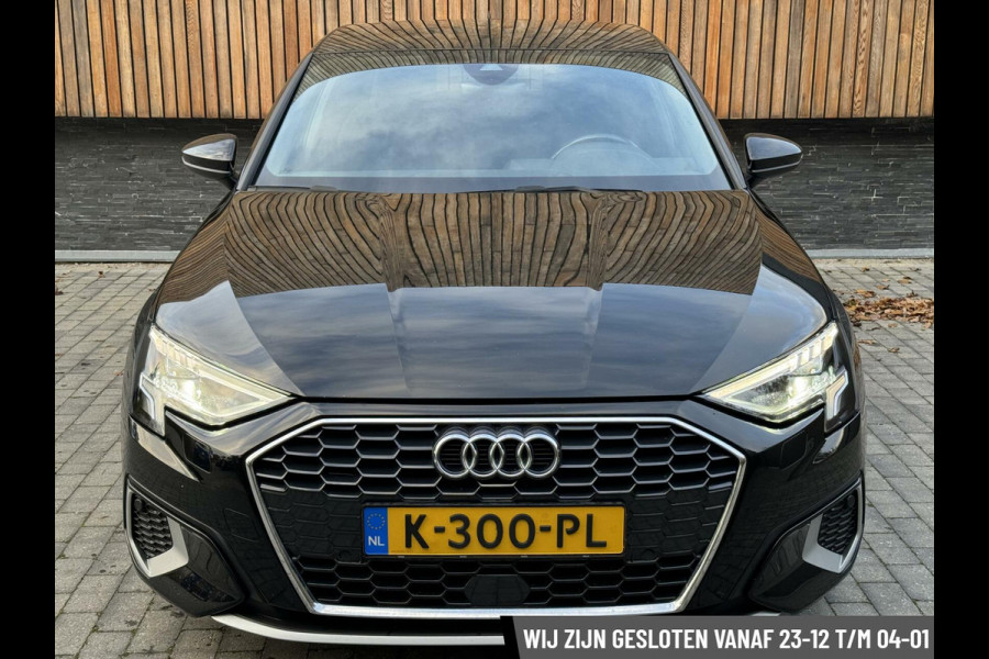 Audi A3 Sportback 35 TFSI S-tronic | Leer | Navi | Apple CarPlay | Getint glas | Digitaal dashboard | Parkeersensoren achter | Climate c