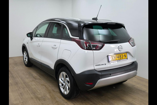 Opel Crossland X Occasion 1.2 Turbo met carplay en cruisecontrol | Tweedehands Opel Crossland X in wit/zwart dak | 1e eigenaar (!)