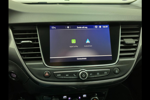 Opel Crossland X Occasion 1.2 Turbo met carplay en cruisecontrol | Tweedehands Opel Crossland X in wit/zwart dak | 1e eigenaar (!)