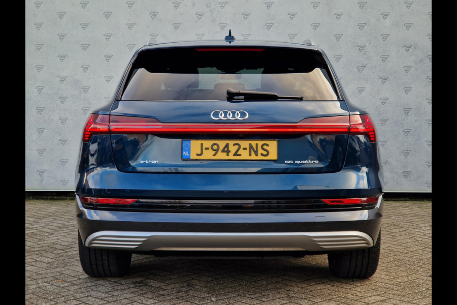 Audi e-tron e-tron 55 quattro advanced Pro Line S 95 kWh Automaat | Luchtvering | Massage | Panoramadak | 360 Camera |